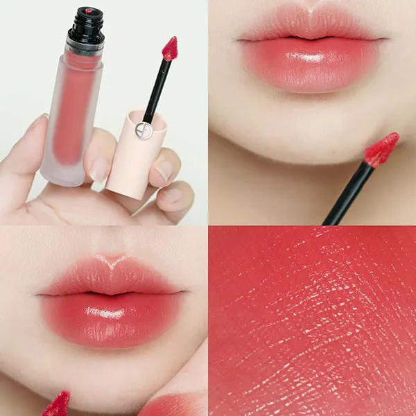 Son Kem Giorgio Armani Lip Maestro Satin Nude Mania Limited Edition 15 Opening Dance Màu Đỏ San Hô - Son Môi - Vua Hàng Hiệu