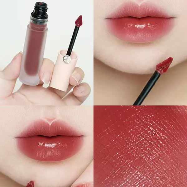 Son Kem Giorgio Armani Lip Maestro Satin Nude Mania Limited Edition 16 Cocktail Party Màu Đỏ Đất - Son Môi - Vua Hàng Hiệu