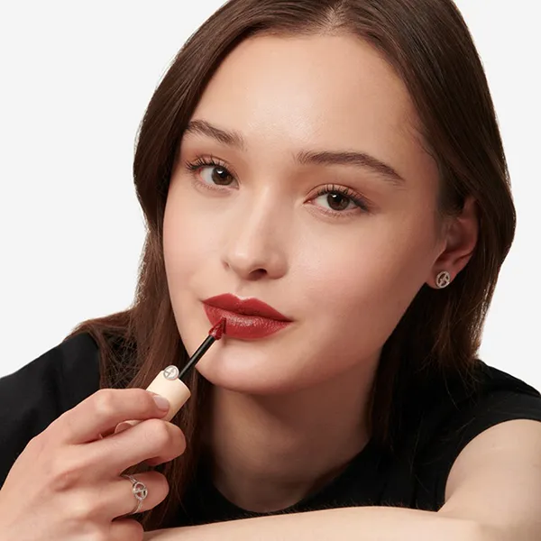 Son Kem Giorgio Armani Lip Maestro Satin Nude Mania Limited Edition 16 Cocktail Party Màu Đỏ Đất - Son Môi - Vua Hàng Hiệu