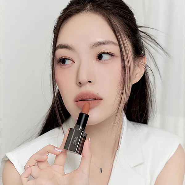 Son Muzigae Mansion MoodWear Blur Lipstick 003 Nuddy Màu Cam Đất
