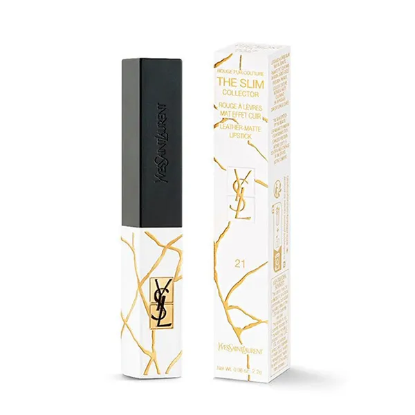 Son Yves Saint Laurent YSL Pur Couture The Slim Collector Lipstick 21 Rouge Paradoxe Màu Đỏ 2.2g - Son Môi - Vua Hàng Hiệu