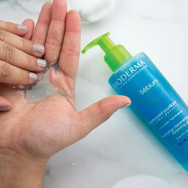 Sữa Rửa Mặt Dạng Gel Cho Da Dầu Và Hỗ Hợp Bioderma Sébium Gel Moussant 500ml