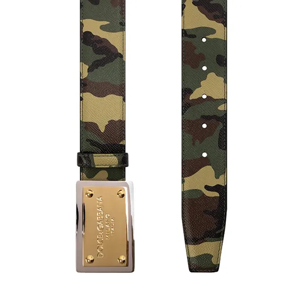 Thắt Lưng Nam Dolce & Gabbana D&G BC4676 AQ405 HHK26 Màu Camo Size 90 - Thắt lưng - Vua Hàng Hiệu