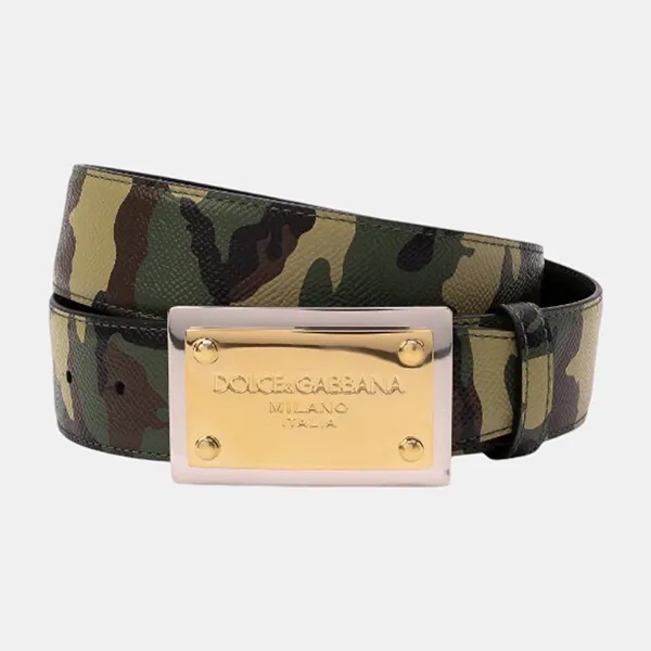 Thắt Lưng Nam Dolce & Gabbana D&G BC4676 AQ405 HHK26 Màu Camo Size 90 - Thắt lưng - Vua Hàng Hiệu