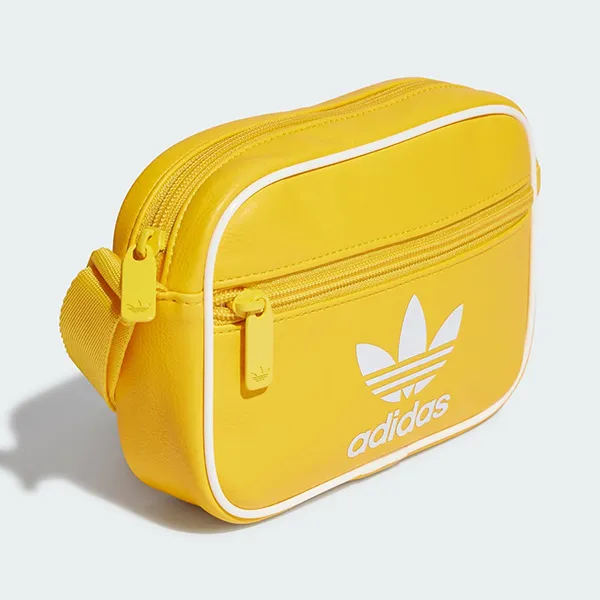 Túi Đeo Chéo Adidas Adicolor Classic Mini Airliner Bag IS4387 Màu Vàng - Túi xách - Vua Hàng Hiệu
