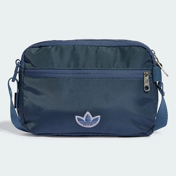 Túi Đeo Chéo Adidas Airliner Cỡ Nhỏ Premium Essentials IS4600 Màu Xanh - Túi xách - Vua Hàng Hiệu