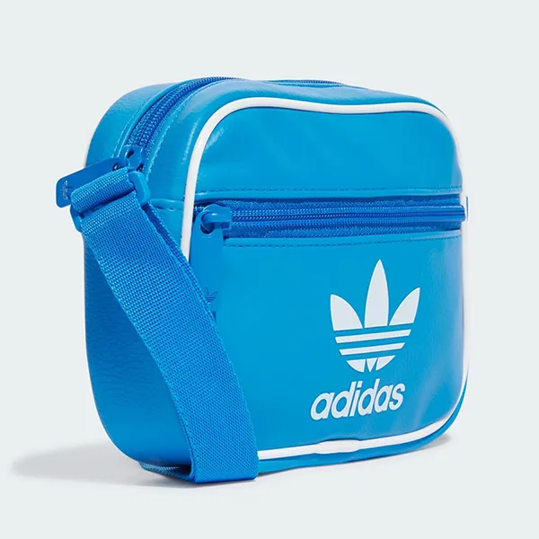 Túi Đeo Chéo Adidas Airliner Mini Classic Adicolor IR5439 Màu Xanh Da Trời - Túi xách - Vua Hàng Hiệu