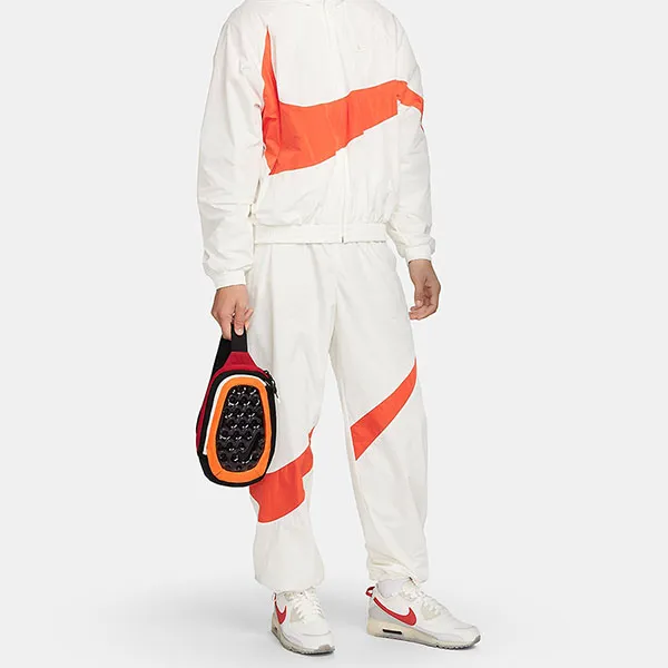 Túi Đeo Chéo Nike Air Max Crossbody Bag FN0953-010 Màu Đen Vàng - Túi xách - Vua Hàng Hiệu