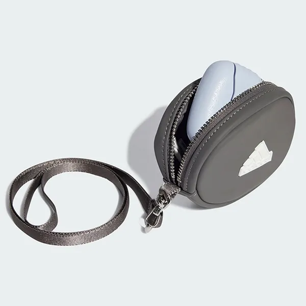 Túi Đeo Chéo Nữ Adidas Đồng Xu Da PU IP6293 Màu Xám