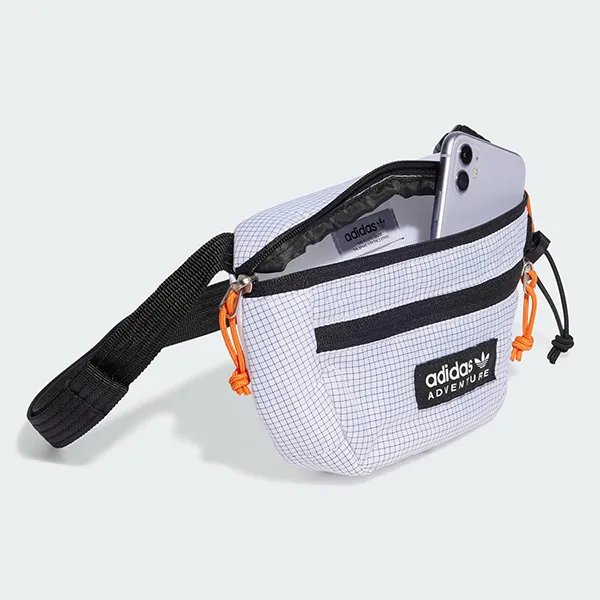 Túi Đeo Hông Adidas Adventure Cỡ Nhỏ IB9354 Màu Đen Trắng - Túi xách - Vua Hàng Hiệu