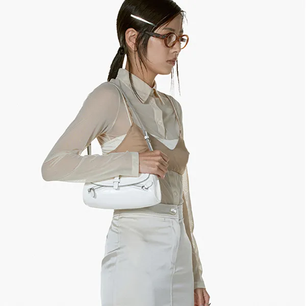 Túi Đeo Vai Nữ Find Kapoor Becky Bag 21 White Màu Trắng - Túi xách - Vua Hàng Hiệu