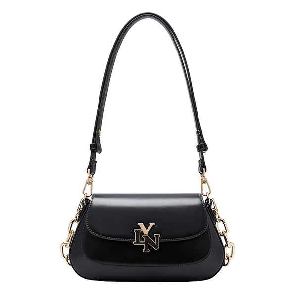 Túi Đeo Vai Nữ Lyn Alena S Shoulder Bags LL24CBF384 Màu Đen - Túi xách - Vua Hàng Hiệu