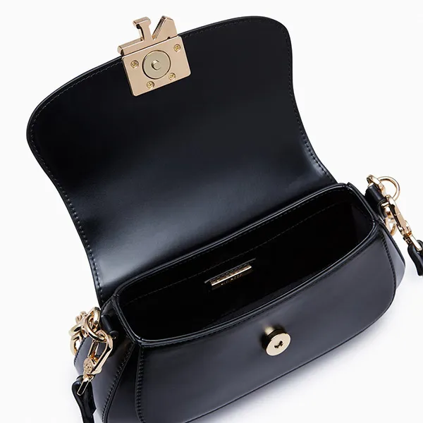 Túi Đeo Vai Nữ Lyn Alena S Shoulder Bags LL24CBF384 Màu Đen - Túi xách - Vua Hàng Hiệu