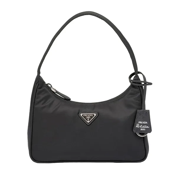 Túi Đeo Vai Nữ Prada Re-Nylon Re-Edition 2000 Mini-Bag 1NE515_RDH0_F0002 Màu Đen - Túi xách - Vua Hàng Hiệu