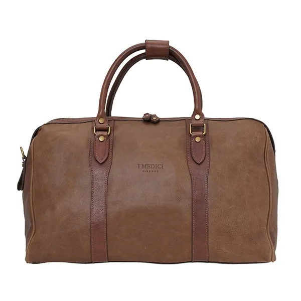 Túi Du Lịch Medici Of Florence 9277 DL - Dark Brown Màu Nâu