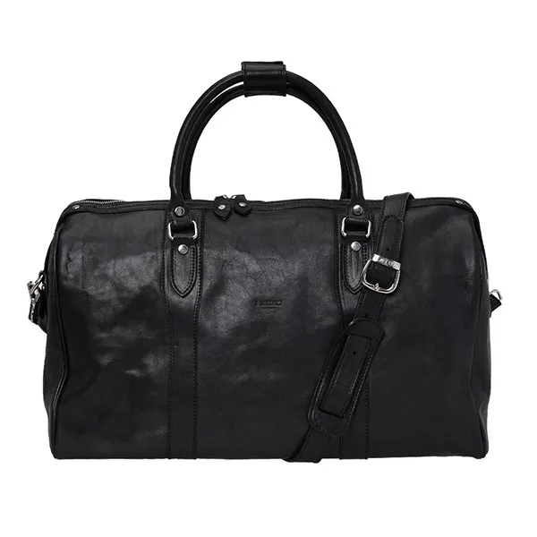 Túi Du Lịch Medici Of Florence Calfskin 9277 Black MED927B481726 Màu Đen - Túi xách - Vua Hàng Hiệu