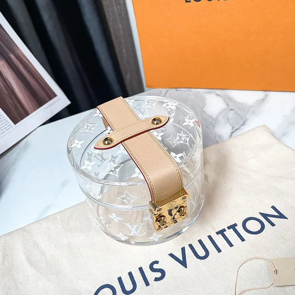Túi Hộp Nữ Louis Vuitton LV GI0203 Box Scott Màu Trong Suốt