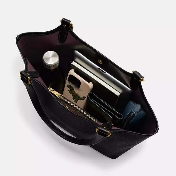 Túi Tote Nữ Coach Day Bag C6337 Màu Đen