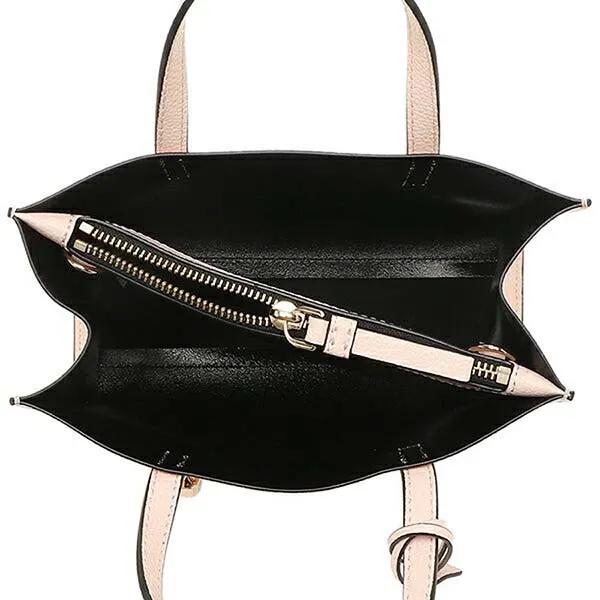 Túi Tote Nữ Marc Jacobs Grind Coated Mini Leather M0015685 696 Màu Hồng Nhạt
