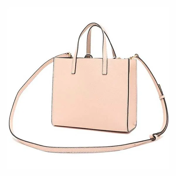 Túi Tote Nữ Marc Jacobs Grind Coated Mini Leather M0015685 696 Màu Hồng Nhạt