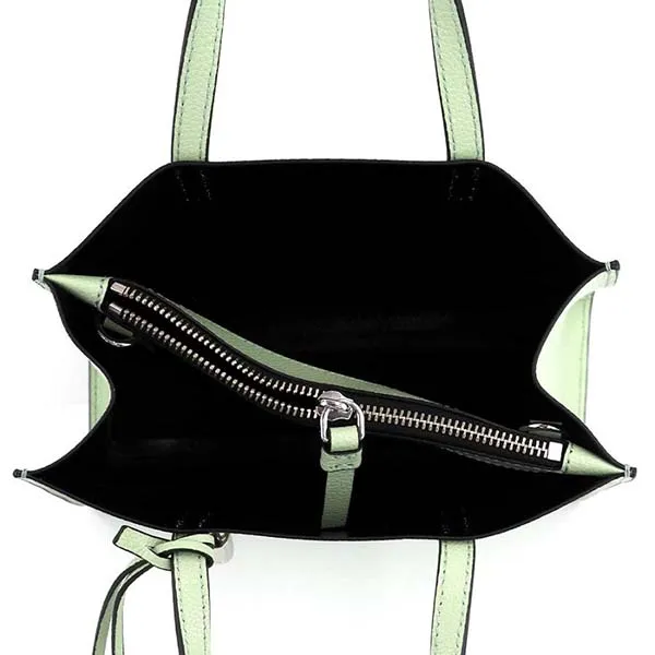 Túi Tote Nữ Marc Jacobs Grind Coated Mini Leather M0015685 331 Màu Xanh