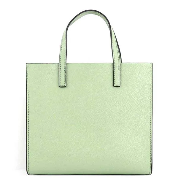 Túi Tote Nữ Marc Jacobs Grind Coated Mini Leather M0015685 331 Màu Xanh