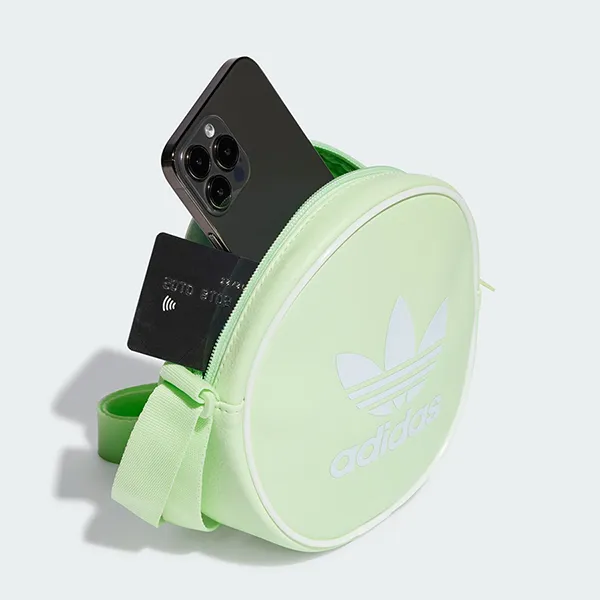 Túi Trống Tròn Adidas Classic Adicolor IT4829 Màu Xanh Lá - Túi xách - Vua Hàng Hiệu