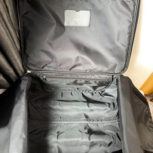 Vali Louis Vuitton LV Pegase 45 Travel Trolley Suitcase Bag N23302 Màu Xám Đen