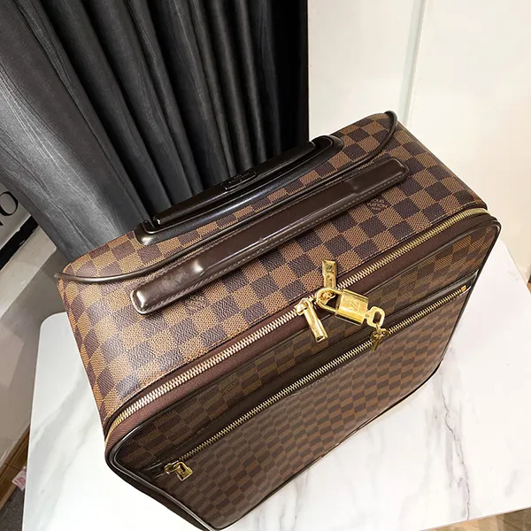 Vali Louis Vuitton LV Pegase 45 Trolley N23293 Màu Nâu Đen - Túi xách - Vua Hàng Hiệu