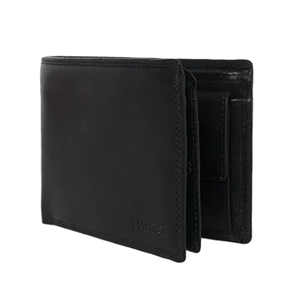 Ví Nam Medici Of Florence Calfskin 15 Black MED15B52C89F Màu Đen