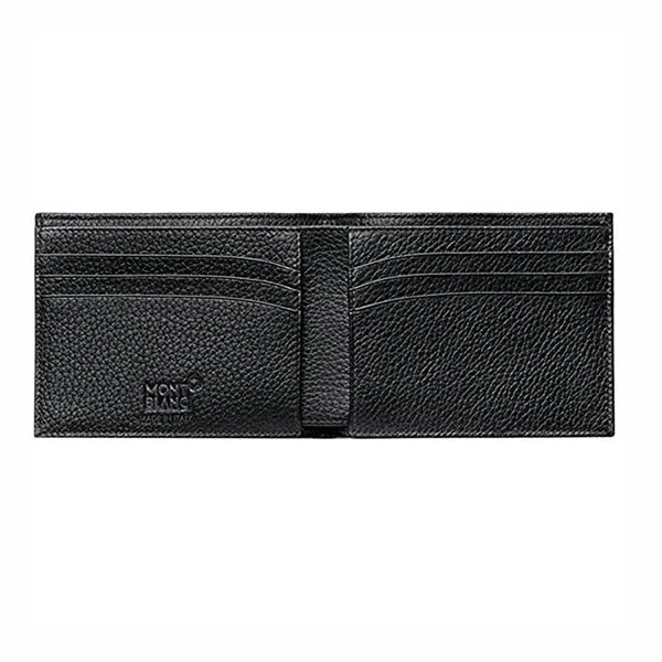 Ví Nam Montblanc Meisterstuck Soft Grain Wallet 6cc 113305 Màu Đen - Túi xách - Vua Hàng Hiệu