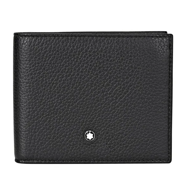 Ví Nam Montblanc Meisterstuck Soft Grain Wallet 6cc 113305 Màu Đen - Túi xách - Vua Hàng Hiệu