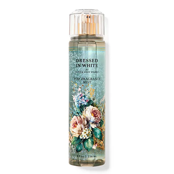 Xịt Thơm Toàn Thân Bath & Body Works Dressed In White Fine Fragrance Mist 236ml - Lăn khử mùi - Vua Hàng Hiệu