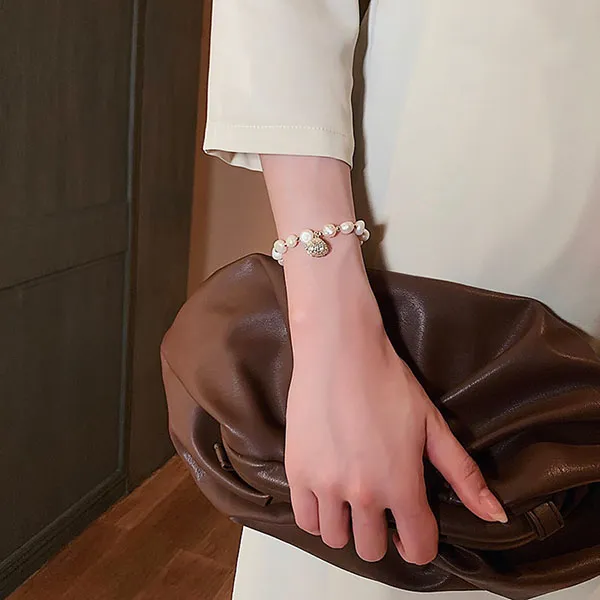 Vòng Đeo Tay Nữ Kya Jewel Bí Mật Đại Dương PB3 Màu Vàng Trắng - Trang sức - Vua Hàng Hiệu