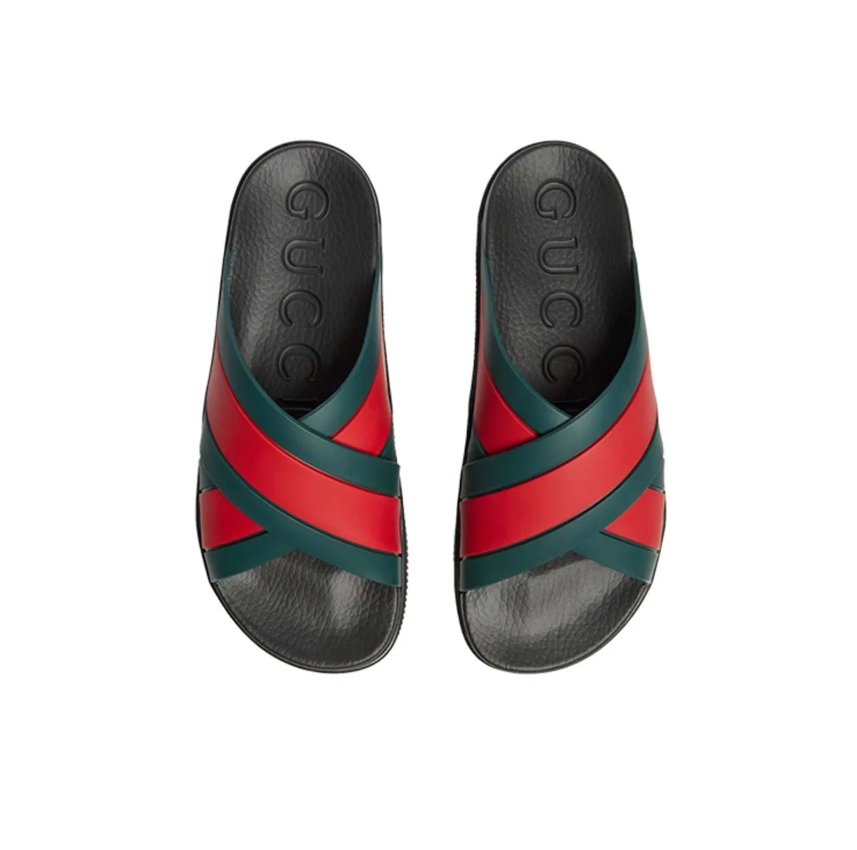 Dép Gucci Web Stripe Sandal