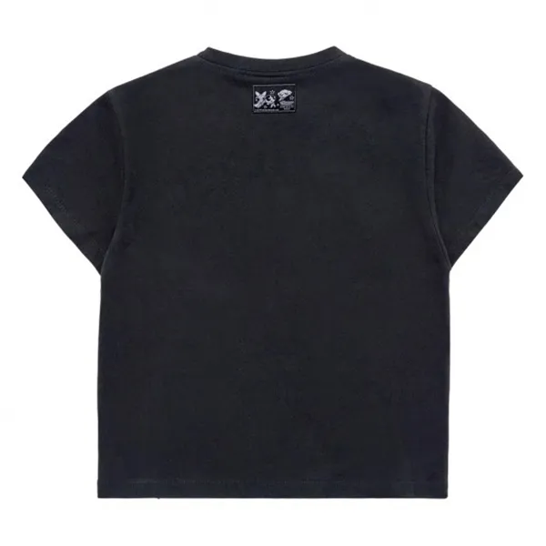Áo Croptop Nữ Acmé De La Vie ADLV The Powerpuff Girls Tshirt Màu Đen - Thời trang - Vua Hàng Hiệu