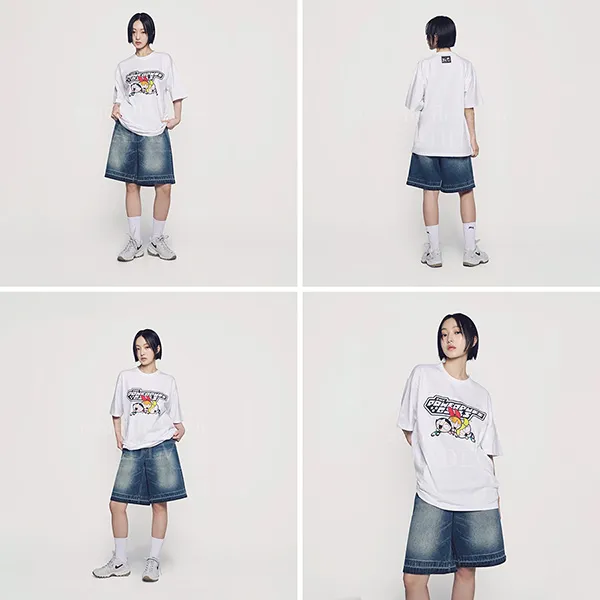 Áo Phông Acmé De La Vie ADLV The Powerpuff Girls Logo T-Shirt Màu Trắng - Thời trang - Vua Hàng Hiệu