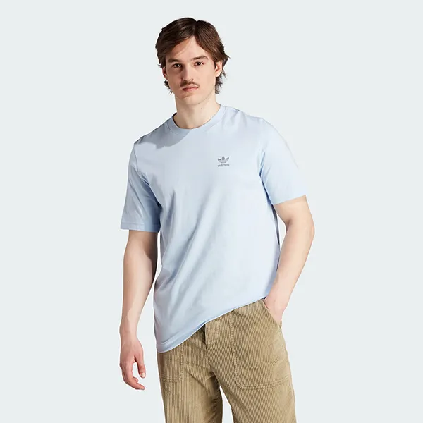 Áo Phông Nam Adidas Mini Disc Back Graphic Tee IN8732 Tshirt Màu Xanh Nhạt Size M - Thời trang - Vua Hàng Hiệu
