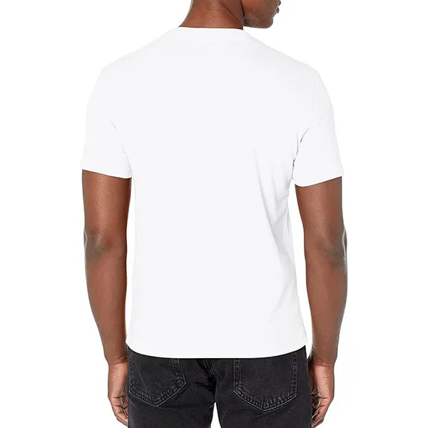 Áo Phông Nam Armani Exchange Shadow Logo Design Slim Fit T-Shirt 6LZTCF ZJ5LZ Màu Trắng Size XS