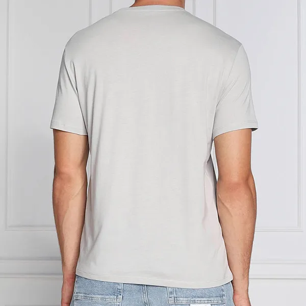 Áo Phông Nam Armani Exchange T-Shirt 6LZTAL ZJ5LZ Màu Xám Size XS