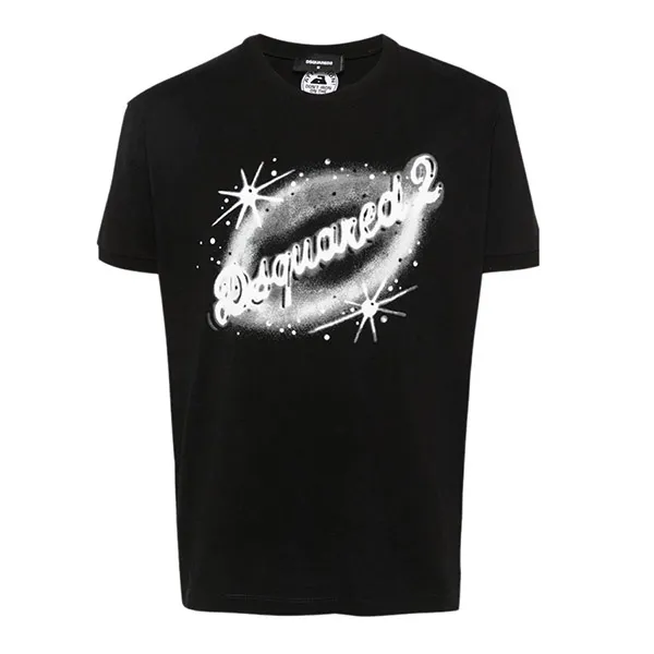Áo Phông Nam Dsquared2 Tshirt S71GD1437D20020900 Màu Đen Size S - Thời trang - Vua Hàng Hiệu