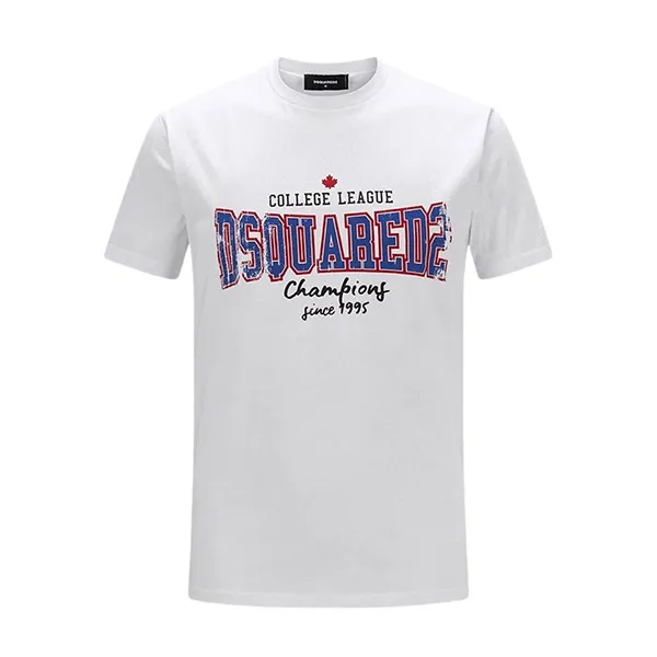 Áo Phông Nam Dsquared2 Tshirt S74GD1258 D20014 100 Màu Trắng Size M