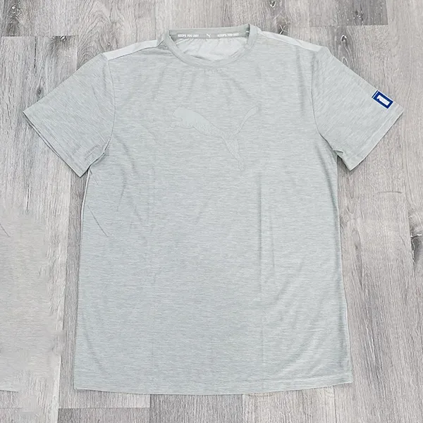 Áo Phông Nam Puma Poly Tshirt PMKTSL1191 Màu Xám Size S