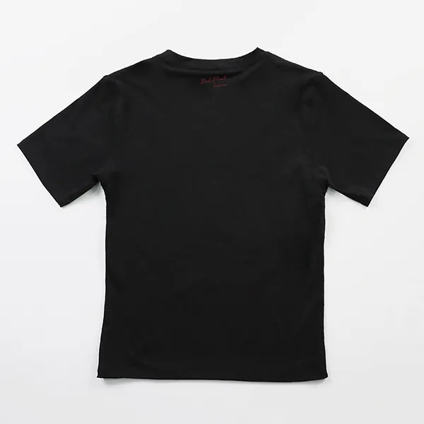 Áo Phông Nữ Badblood W Tee24 052 Script Logo Slim Tshirt Black Màu Đen - Thời trang - Vua Hàng Hiệu