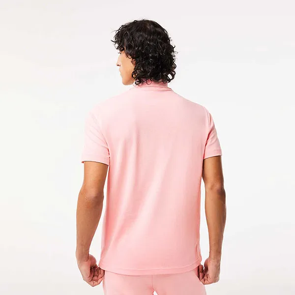 Áo Polo Lacoste Regular Fit Stretch Short Sleeve DH0783 KF9 Màu Hồng Size 3