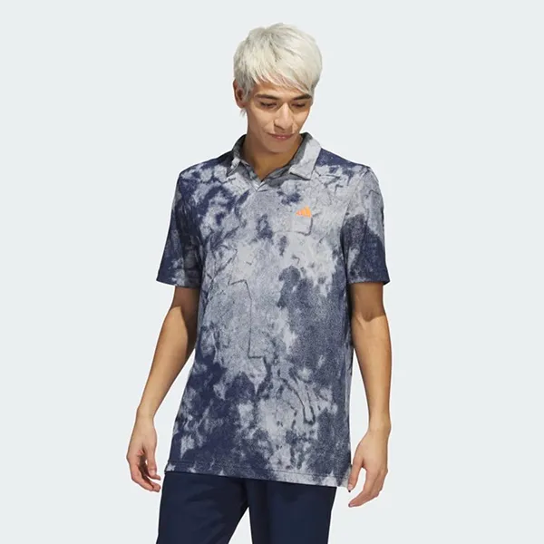 Áo Polo Nam Adidas Made To Be Remade No-Button Jacquard Golf Shirt HT0081 Màu Xanh Size M - Thời trang - Vua Hàng Hiệu