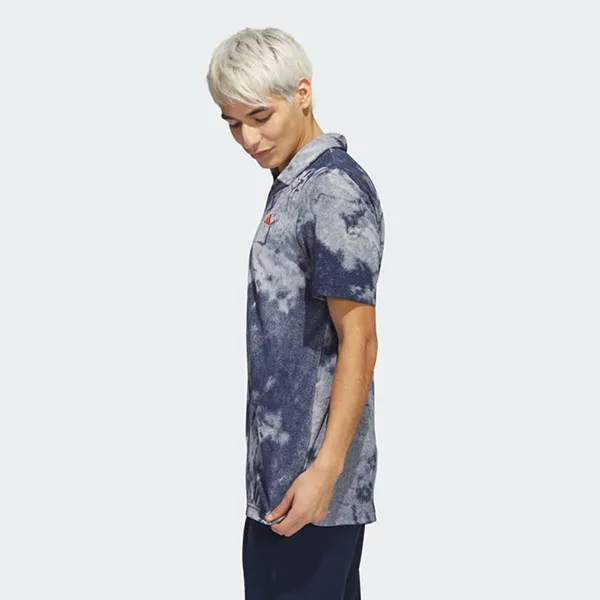 Áo Polo Nam Adidas Made To Be Remade No-Button Jacquard Golf Shirt HT0081 Màu Xanh Size M - Thời trang - Vua Hàng Hiệu
