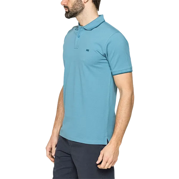 Áo Polo Nam Carrera Jeans Cotton 819A0075A_614 Màu Xanh Lam Size L