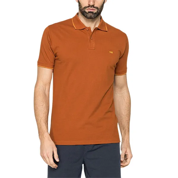 Áo Polo Nam Carrera Jeans Cotton 819A0075A_203 Màu Cam Size L