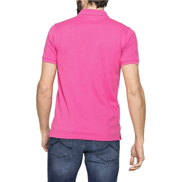 Áo Polo Nam Carrera Jeans Cotton 819A0075A_418 Màu Hồng Size M - Thời trang - Vua Hàng Hiệu